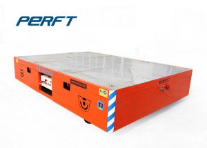 Quality Battery Power Flat Quad Steel Material Transfer Carts Car For Industrial Handling wholesale