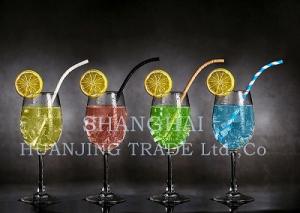 Quality Waterproof Durable Bendable Paper Straws Dye Free Paper Cocktail Straws wholesale