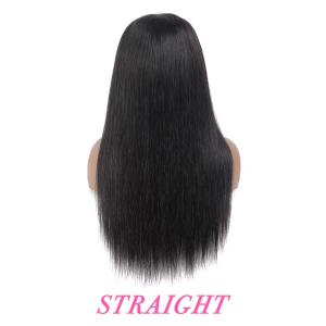 Quality Transparent Lace Frontal Wig 5x5 Lace Closure Wig Ready To Wear Straight Human Hair Wig wholesale