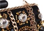 Bling Party Evening Clutch Bags Vintage Steampunk Handmade Embroider Beaded