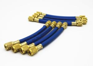 Quality Flexible Brass Refrigerant Charging Hose Refregirator Fittings Parts Smooth Surface wholesale