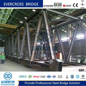 Quality High Stiffness Steel Truss Railroad Bridge Easy Maintenance Multi Standard wholesale