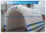 Customizable White Inflatable Portable Spray Booth Tent Quadruple Sewing With