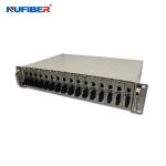 16 Slots 19'' 2U Rackmount Server Chassis For Card Type Media Converter NF
