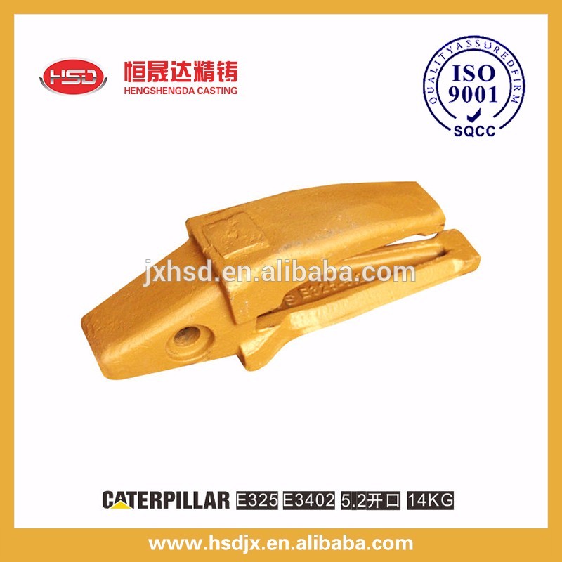 Side tooth pin flat type construction machinery parts excavator bucket teeth 7T3402 used for E325 machine on sale