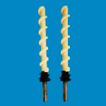 Ceramic Screw Conveyor For Heavy Duty And High Impact Resistance Material Mixing