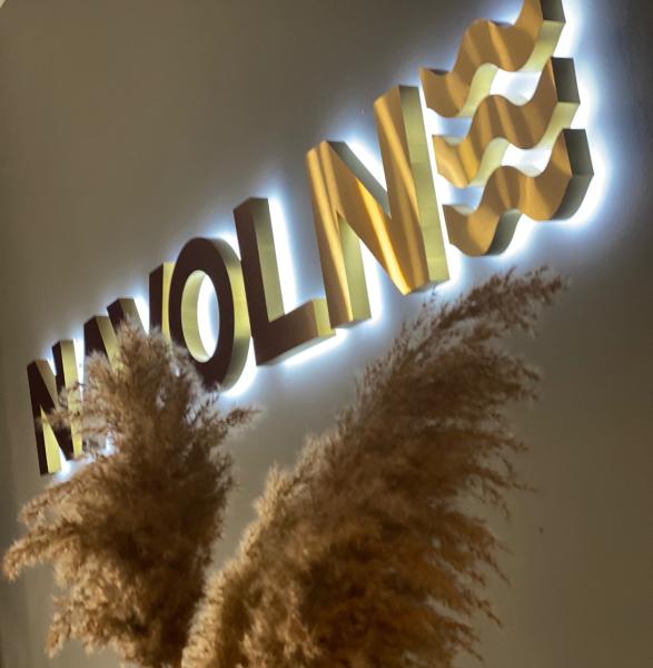 Outdoor Acrylic Sign Led Light Name Boards Stainless Steel Custom 3D Lighting