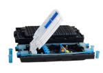 mechanical sealing outdoor fiber optic enclosure ABS PP 4 trays