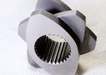 PC / ABS Kneading Block , Wear Resistant Alloy Plastic Extrusion Parts