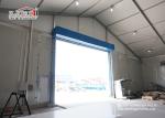 20x50m 1000 sqm Industrial Storage Tents With Sandwich Hard Wall Roller Shutter