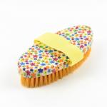 Colorful Flower Pattern Horse Cleaning Tools Kit 5 Pieces For Horse Equestrian