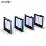 SPCC Embedded Face Recognition Pedestrian Turnstile Gates Aluminum Alloy Materia