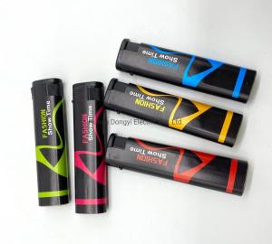 Quality Customization Wrapped Sticker Item of Electric Disposable Lighter for Souvenir Gift wholesale