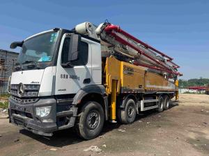 Quality Rare 2020 year XCMG 62m with Benz chassis big size second hand concrete pump truck for sale from China low price good quality wholesale