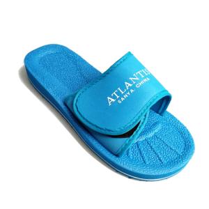 Quality Blue Men'S Fashion Sandals , Eva Sole Slippers With Adjustable Straps wholesale