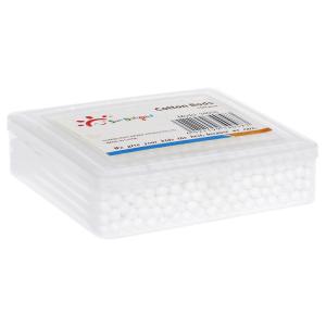 Quality 100% Cotton 100 Pcs Plastic Stick Baby Safety Cotton Buds wholesale