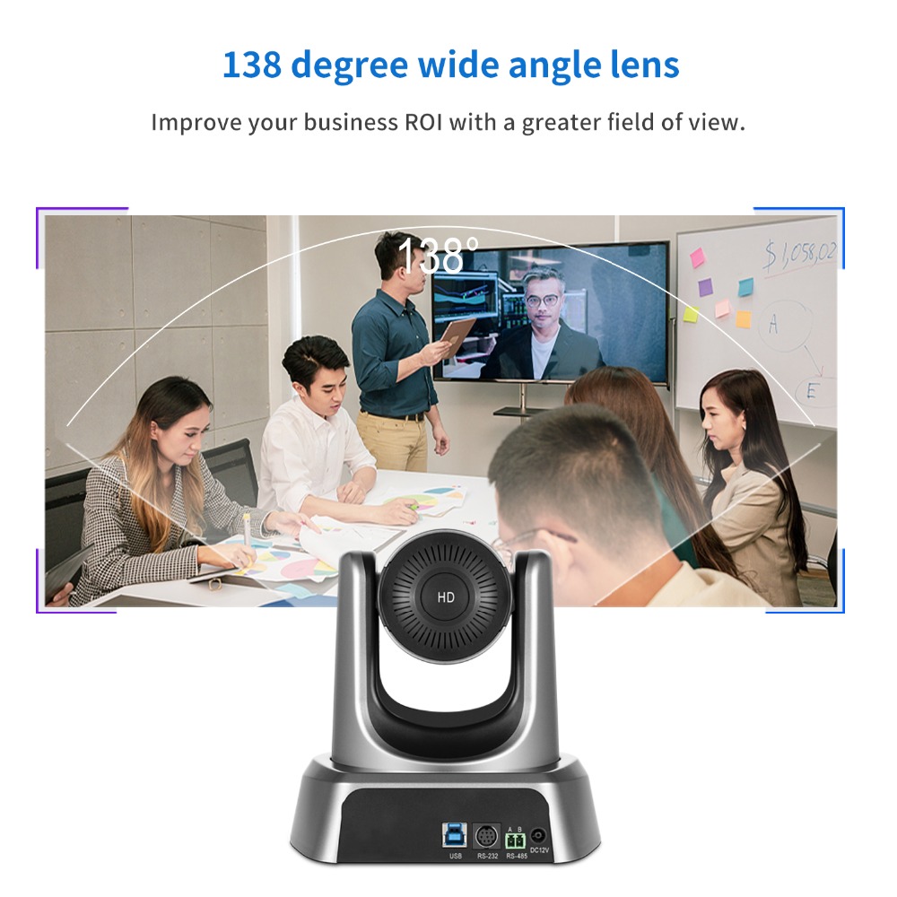 TONGVEO NV1080 FHD H.264 1080P USB 2.0 PTZ Camera For Medical Business
