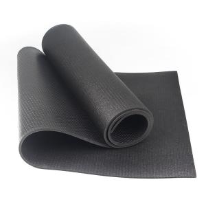 Quality PVC High Density 72x26&quot; Black Fitness Mat Double Layer TPE wholesale