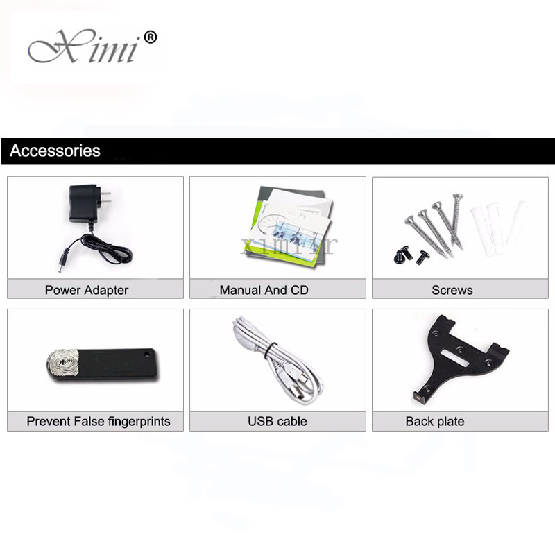 Newest TCP/IP Biometric Fingerprint Time Attendance With Back Up Battery Fingerprint Time Recording