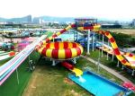Outdoor Aqua Play Adult Swimming Pool Spiral Water Slides