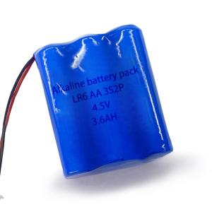 Quality 4.5V LR6 Alkaline Battery 3600mah 3S2P Alkaline Battery Pack wholesale