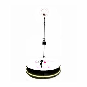 Quality Remote Control 360 Photo Booth Machine Auto Rotating Camera Booth wholesale