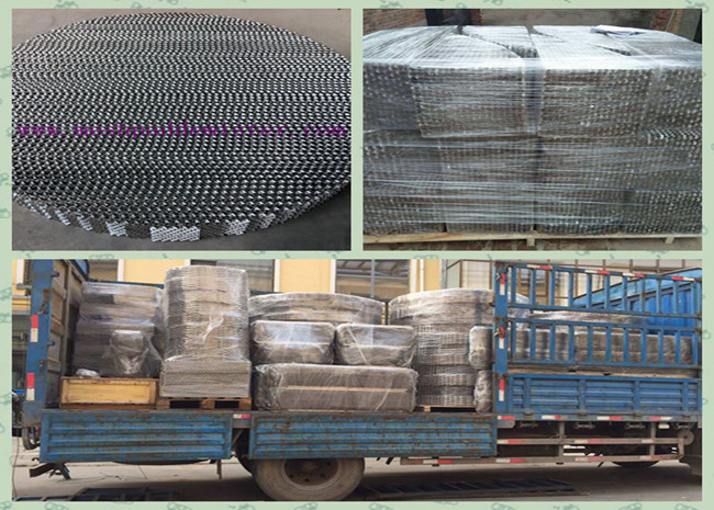 125Y High Flow Capacity Structured Packing 304 Metal Sheet