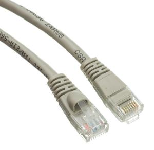 Quality 6 inch Cat5e Gray Ethernet Patch Cable wholesale