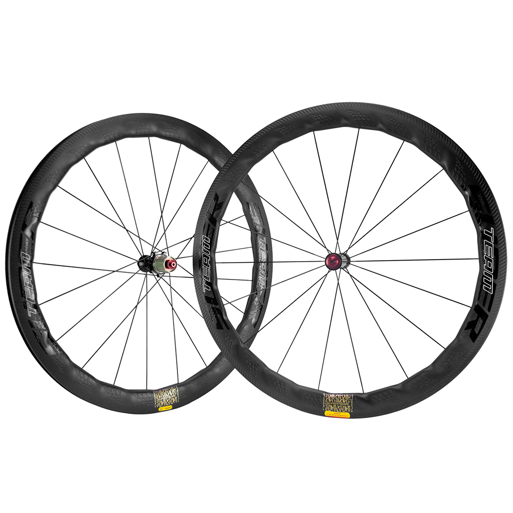 Road Bicycles 700c Carbon Fiber Wheel Set 50mm Clincher Carbon Wheels Bicycle Wheelset