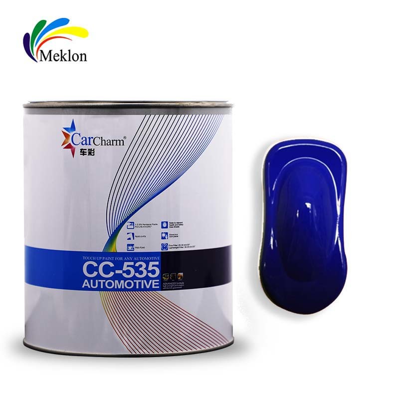 Acrylic Resin Refinish Car Paint Meklon High Gloss Car Paint 1K Base Coat