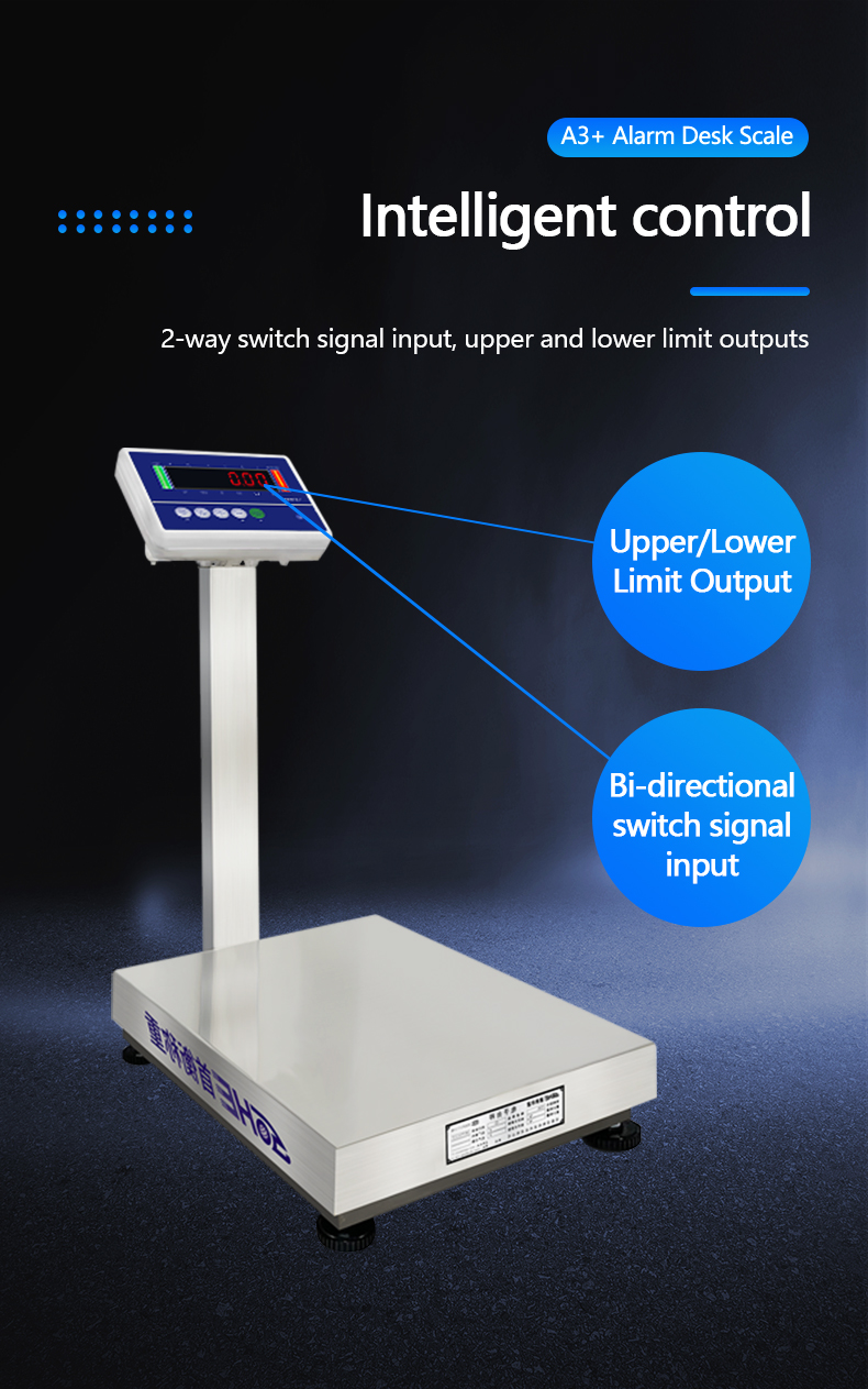 200KG SOHE A3 Two-Colour Alarm Lights for Electronic Industrial Weighing Scales Platform