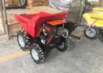 Stepless Speed Change Transmission 4 Wheel Wheelbarrow for Engineering