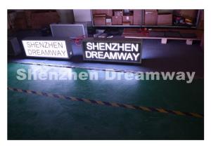 Quality 7000 Nits P 5 SMD2727 Taxi Screen Advertising with 3G / WIFI / USB Control wholesale