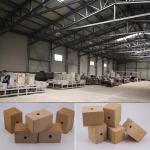 Triple Head Sawdust Paper Block Making Machine For Wooden Pallet
