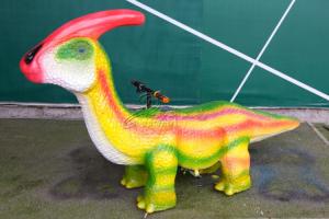 Quality Customized Kids Dinosaur Car Sun Proof For City Plaza CE ISO Certificated wholesale