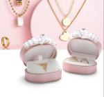 Custom Luxury Proposal Ring Box Jewelry Bow Necklace Gift Packaging Box