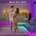 12v Wifi Controlled Flexible SMD 5050 2835 RGB LED Strip Light for Holiday