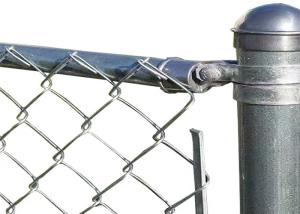 China 8 Foot hot dipped Galvanized Chain Link Fencing Playground on sale