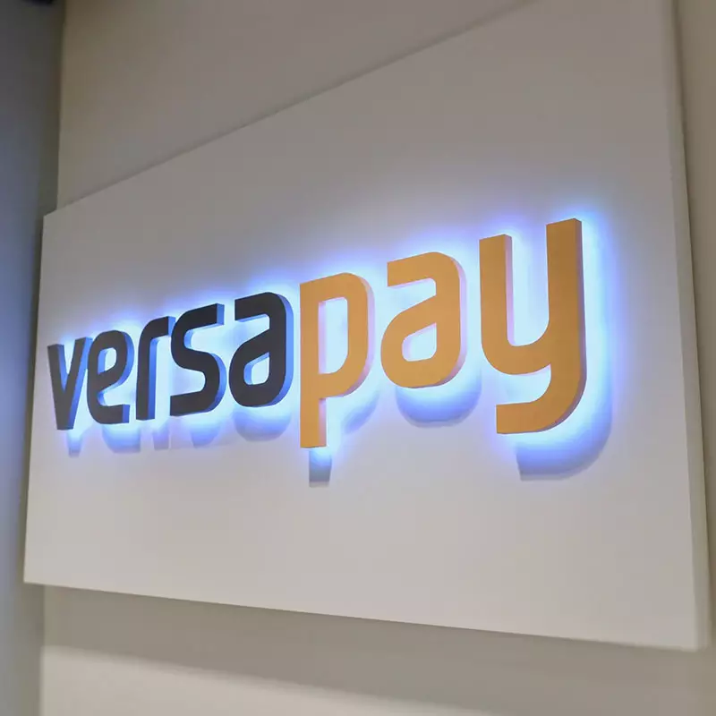 Customized Acrylic Logo Led Signs Company Names Back Light Up Letters Sign
