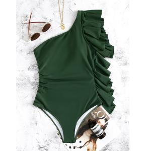Quality Nylon One Shoulder One Piece Swimsuit UPF50++ wholesale