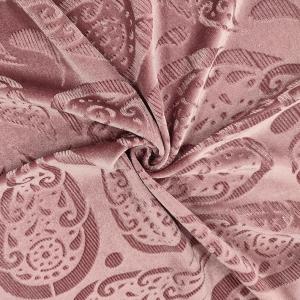 Quality Brush Korean Velvet Fabric 270 Gsm For Garments Upholstery wholesale