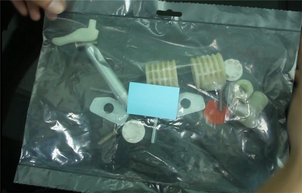High Precision Equipment Pva Film Sachet Pouch Multi - disc Screw Hardware Plastic Bags Rotary Bucket Type Packing Machine