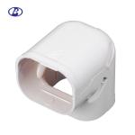 PVC Aircon Pipe Cover , Air Conditioning Duct Pipe Cover Elbow Corner