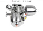 DONJOY sanitary multiport Pneumatic Diaphragm Valve , multiport sanitary valve