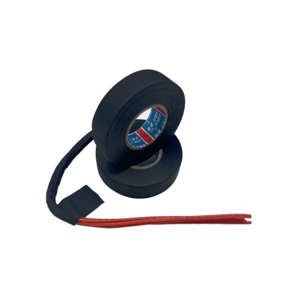 High Temp Automotive Wire Wrap Tape , Polyethylene Motorcycle Wiring Loom Tape