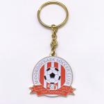 Silver Nickel Plated Custom Metal Keychains Different Styles For Promotional