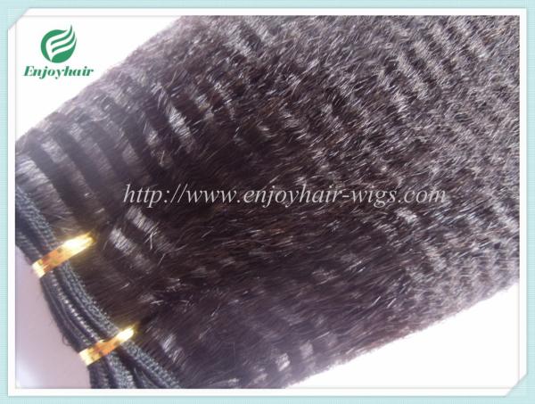 Brazilian 5A virgin hair weave ,natural color,yaki straight hair extension 10''