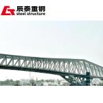 Online Guidance Steel Truss Bridge Light Weight Steel Cable Bridge