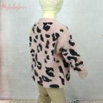Autumn and winter new children's Jacquard knitted sweater fashion baby simple