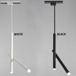 Lofi Elegant Dual Heads Pipe LED Track Light For Hotel / Home Decoration